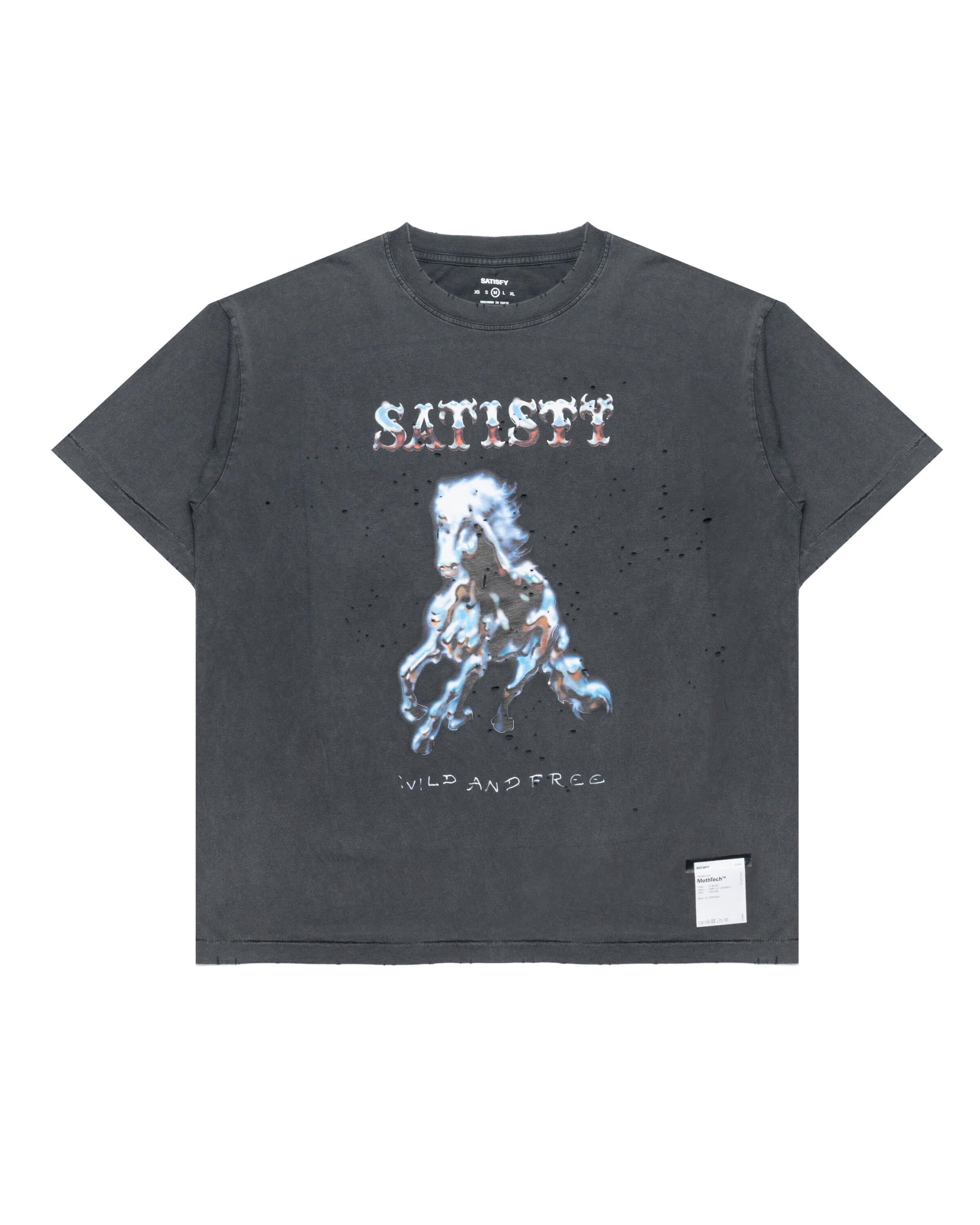Salsation Round Neck T−Shirt ！ Satisfy MothTech T-Shirt | 11006-00A16 | AFEW STORE